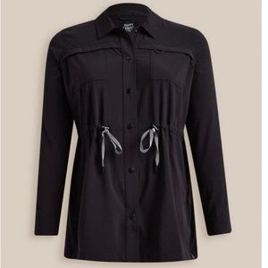 Happy Camper Stretch Woven Anorak Jacket